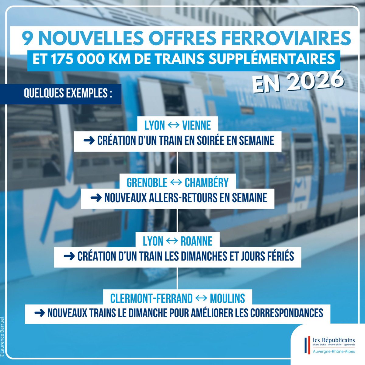 Améliorer les transports du quotidien, c’est agir concrètement pour relier les territoires, faciliter les trajets domicile-travail, accompagner les mobilités touristiques et proposer de vraies alternatives à la voiture.