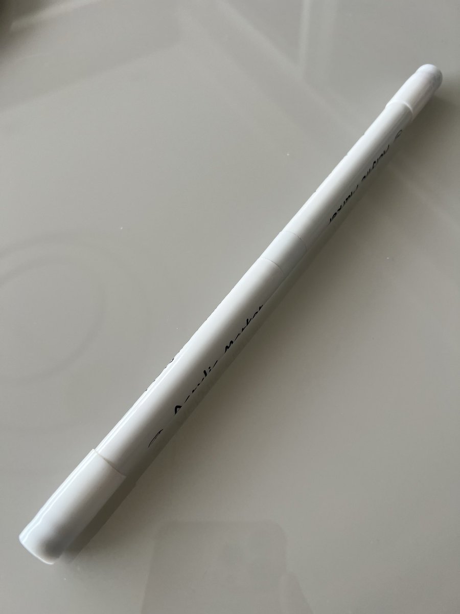 I did it! White stick all original! (Can’t eraser the writing 😭)