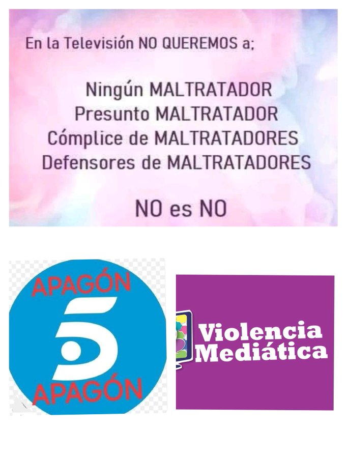 #ApagonMediasetMaltratadores
#ApagondeViernesMaltratadores