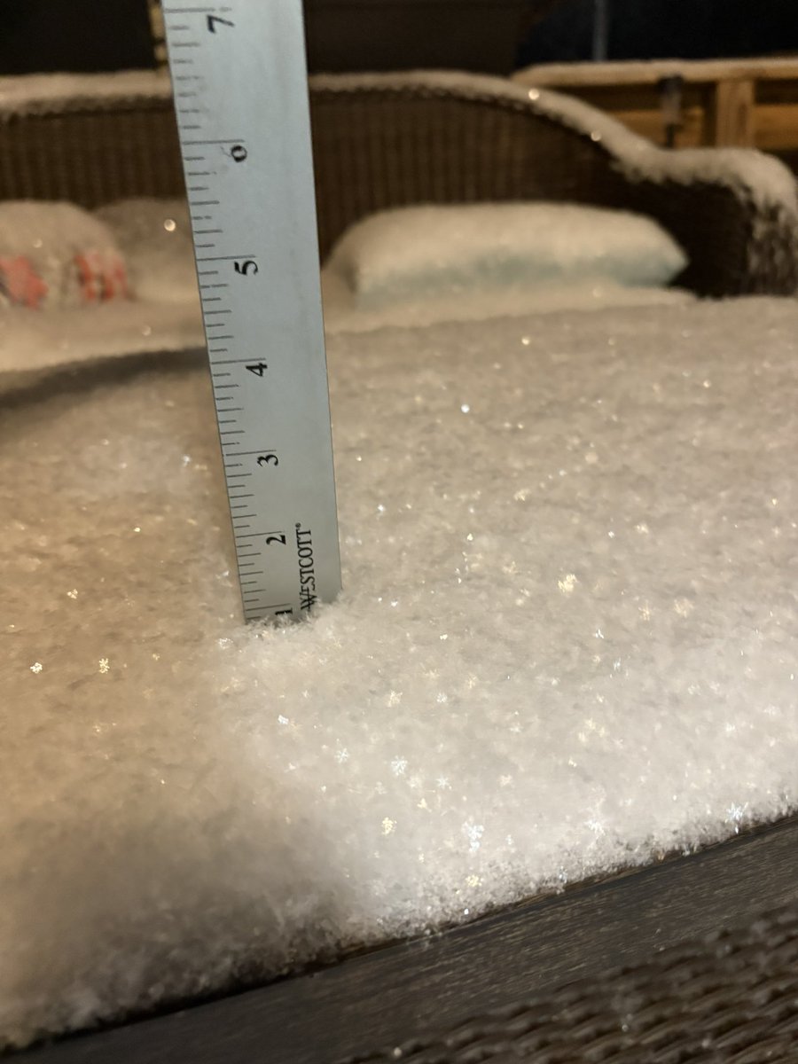 cwalteroverman's tweet photo. We’ve reached the 1” mark 5 miles NW of Liberty. @NWSKansasCity @JacobLanierWx #MOwx https://t.co/4OyVQ6sPRz