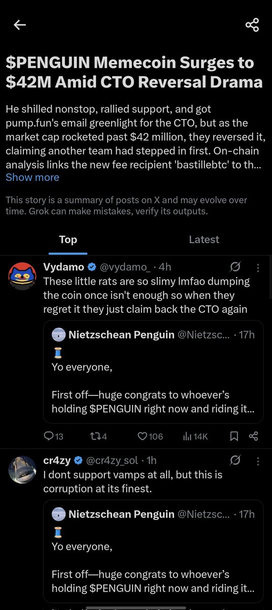 How crazy will it move once <a href="/Nietzscheanpeng/">Nietzschean Penguin</a> account is restored. 
News is already trending on X
<a href="/finnbags/">FINN</a>

5i5WNHo9kkE2PBK8h66yFo4wTBy61z3aa3njCTgxBAGS