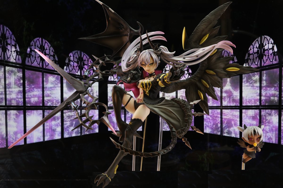 FGOより　新作『リリス』

第二宝具改竄。
──彷徨える儚き祈りを君へ（フォア・キリエライト）

卓番：3-18-02
ワンフェス価格：25000円

#WF2026W※リリンと瞳デカール付属。