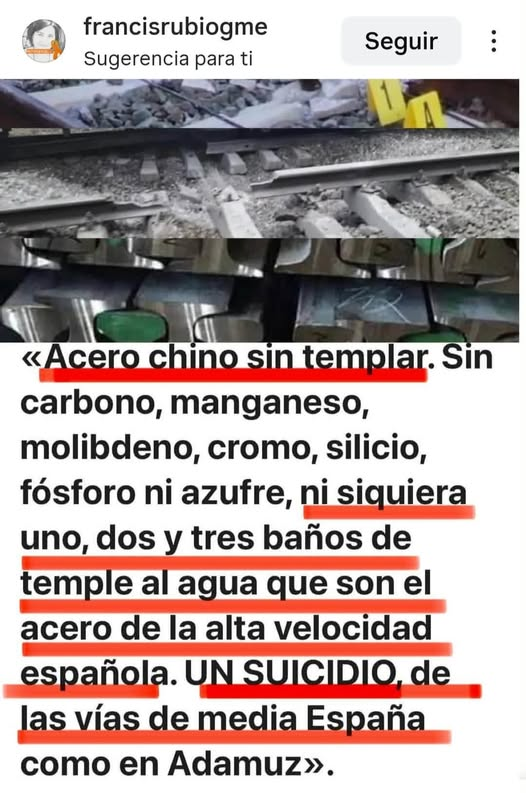 pepeluspain's tweet photo. Vas a viajar en tren?
#CorrupciónPSOE
#AmañosSocialista
#EstafaPSOE
#TrenesDefectuosos https://t.co/mnSUUeQL8G