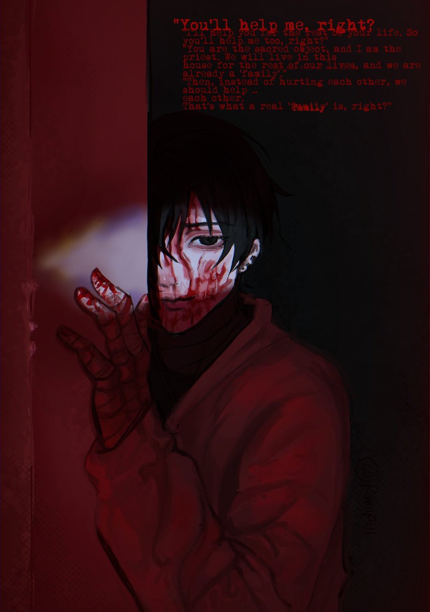 Rienpill's tweet image. Bloody murder #基地絵 #一極累坐