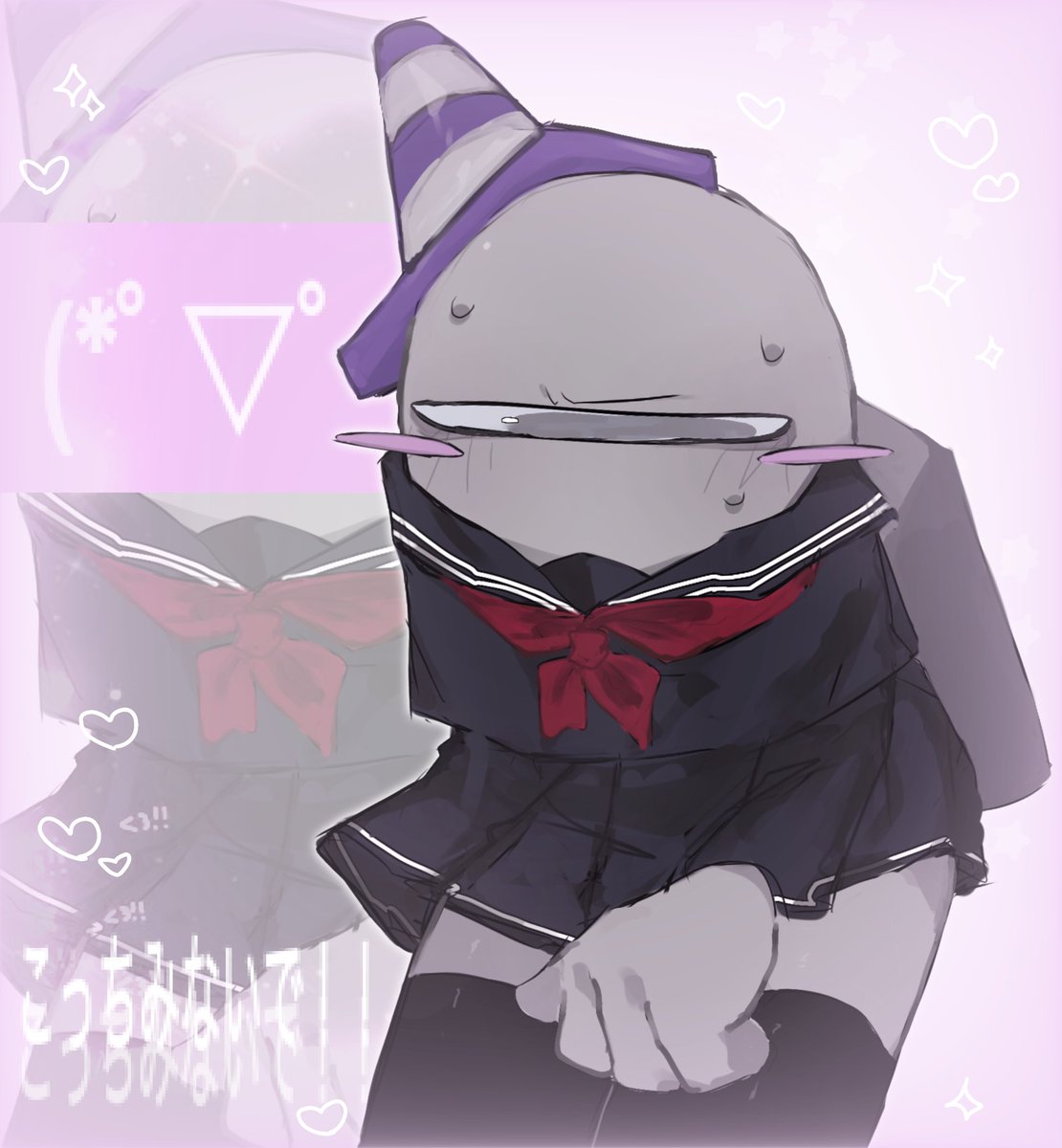 Medic___aL's tweet image. #グレーくんはセーラー服を着ろ