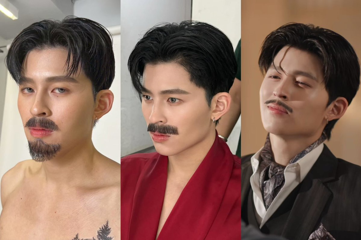 twixtpp's tweet image. แสดงว่าหนวดก่อนหน้านี้คือลุคคุณชายธีรักษ์เหรอ พี่เขาจะไปสุดที่ตรงไหนวะแก 55555555555555555555555555555555555

#TheeAndTheeSeries
#ตั้งสติหน่อยคุณธีร์