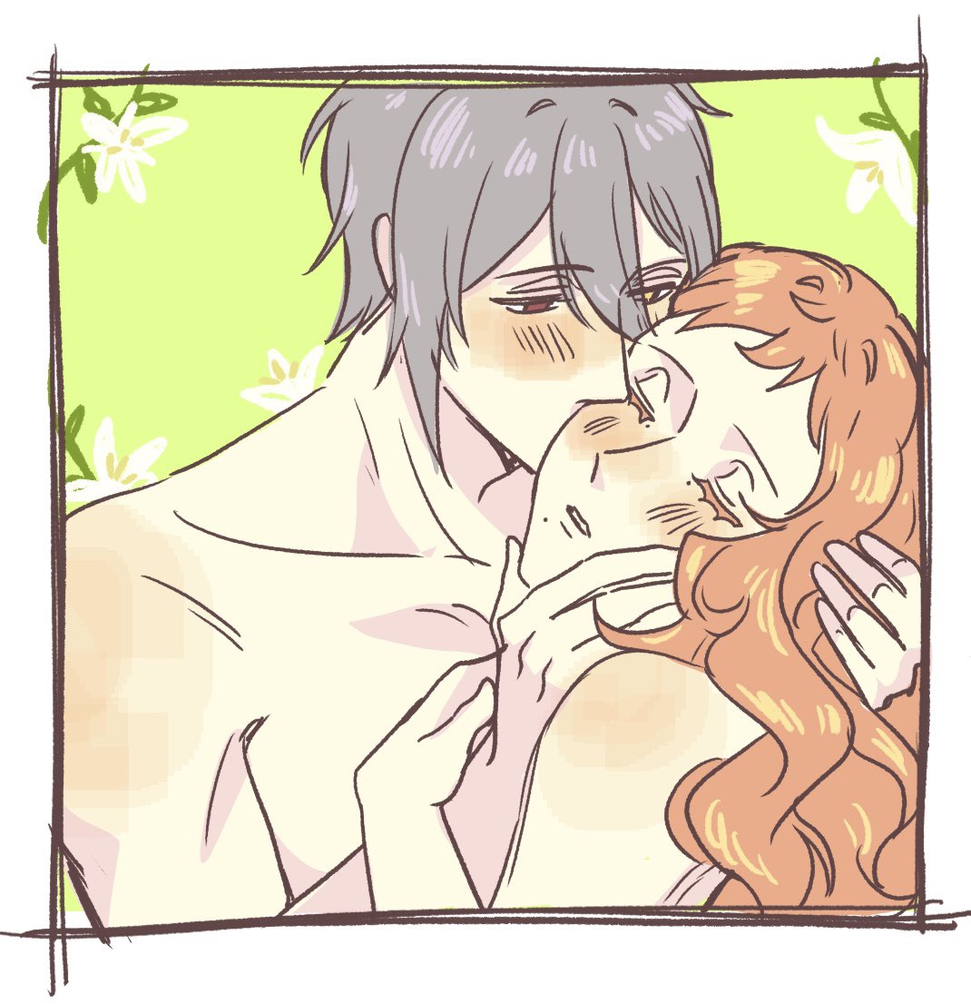 ⋆☀︎. Sunset from the North ┆#darlowen 

ᅟ               
The Kiss.
ᅟ              

#mhykyume    —    © Cakesmoochie