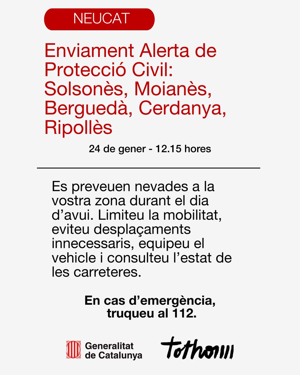 Protecció civil tweet media