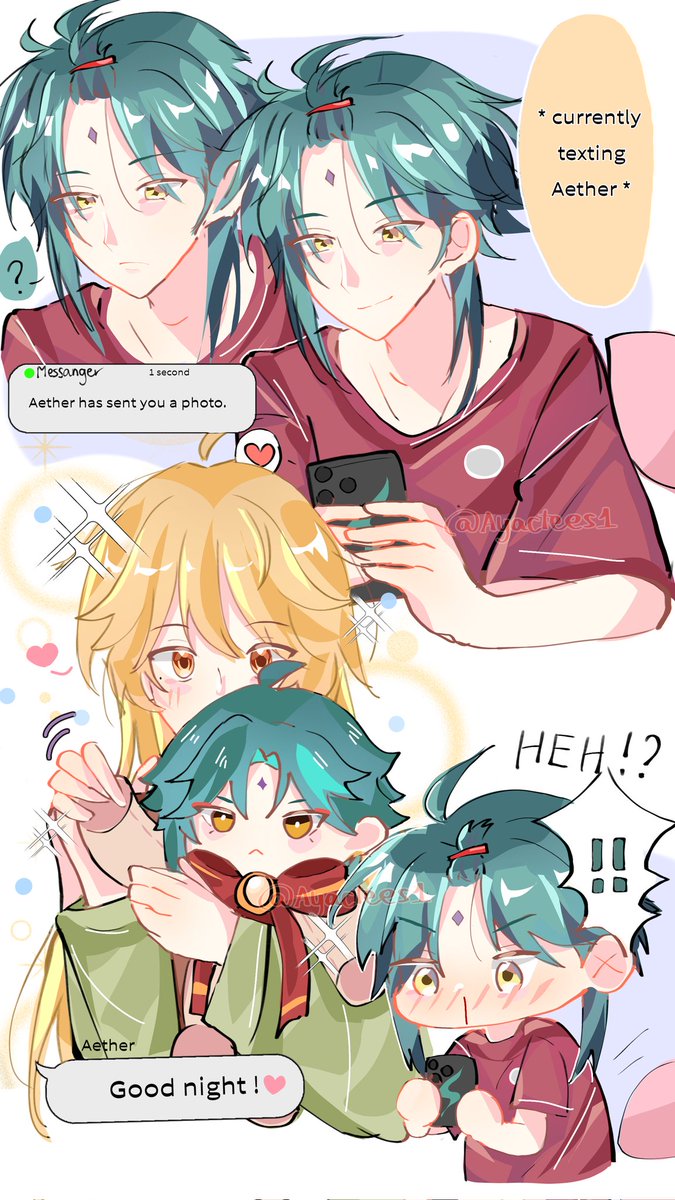 Good night ~💞 #xiaother #xiaoae