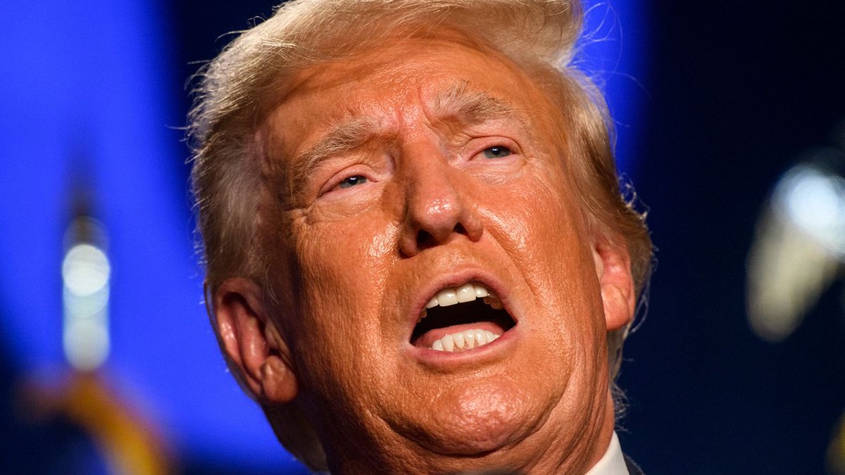 MikeBuss's tweet photo. If @realDonaldTrump wasn’t enough of a wast of sperm where his mum should have just spat, cockwomble wanker, he goes and insults the British military saying our soldiers didn’t serve on the front line in Afghan &amp; Iraq! What a fucking CUNT! #Trump #TrumpIsUnfitForOffice https://t.co/HvjPQ3ZNci