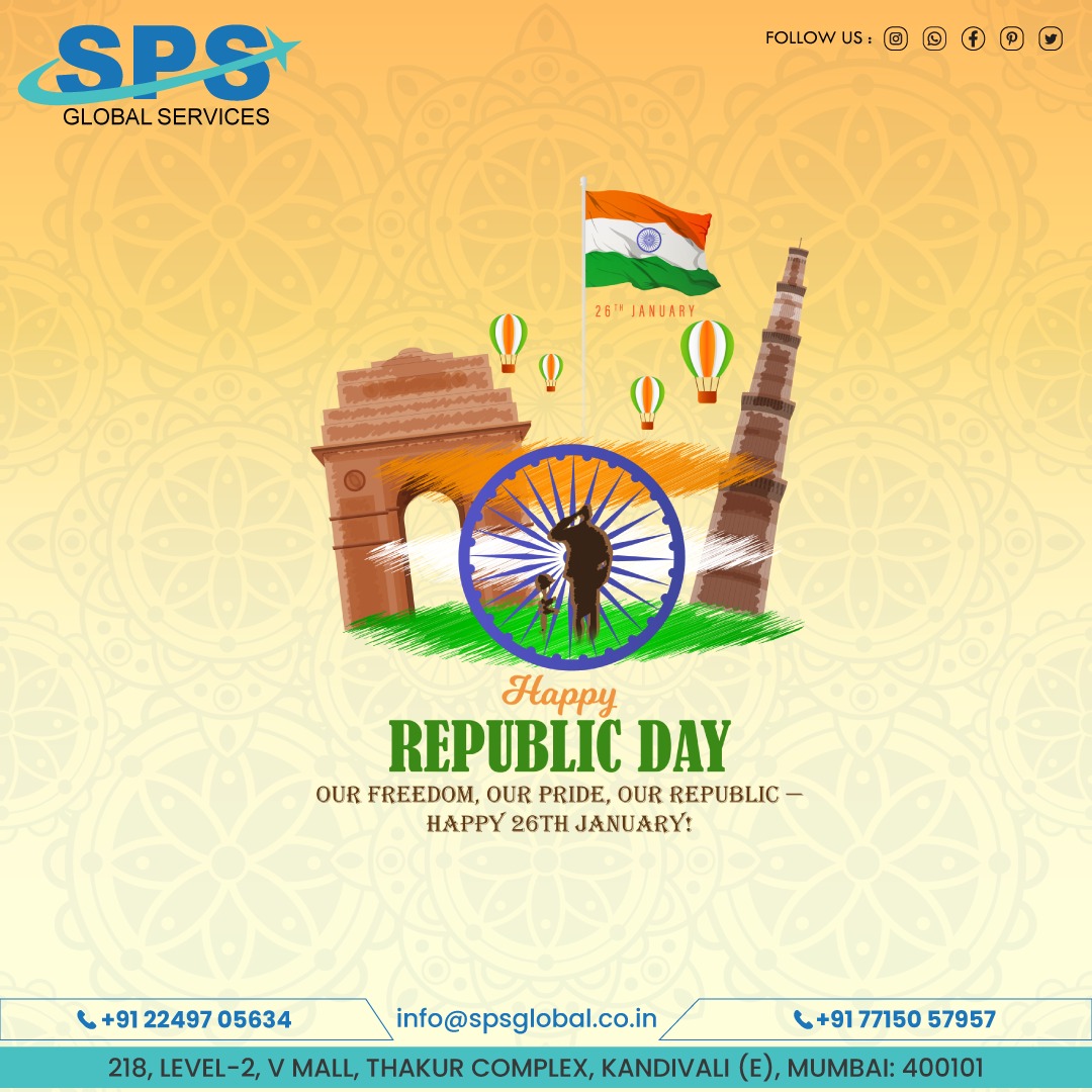 spsattestation's tweet photo. On Republic Day, let’s remember that true freedom comes with responsibility—toward our nation, its people, and the future.

#spsattestation #spsglobal #apostille #RepublicDay2026 https://t.co/8uVQiyFN29