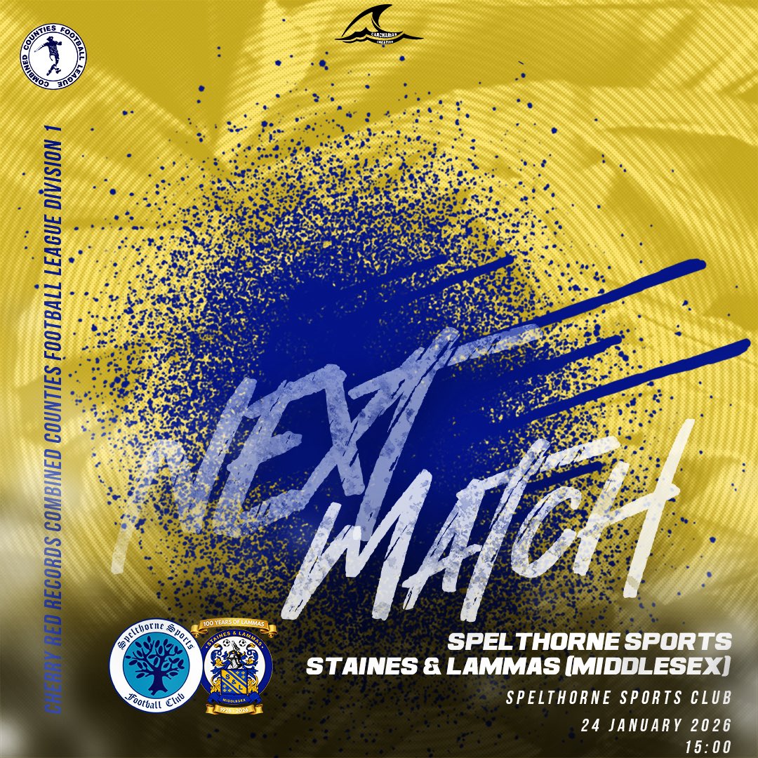 SLammasMiddxFC's tweet image. ITS MATCHDAY! 🟡🔵
A long old trek this afternoon as we head to the away dressing room to face our landlords @TheSpellyFC in a fiery @ComCoFL clash! 

GAME IS ON 💪 

⏰ 3pm KO
🏟️ Spelthorne Sports Club
⚔️ Middlesex Derby

All support welcome – let’s be heard on the road 🤗💪
