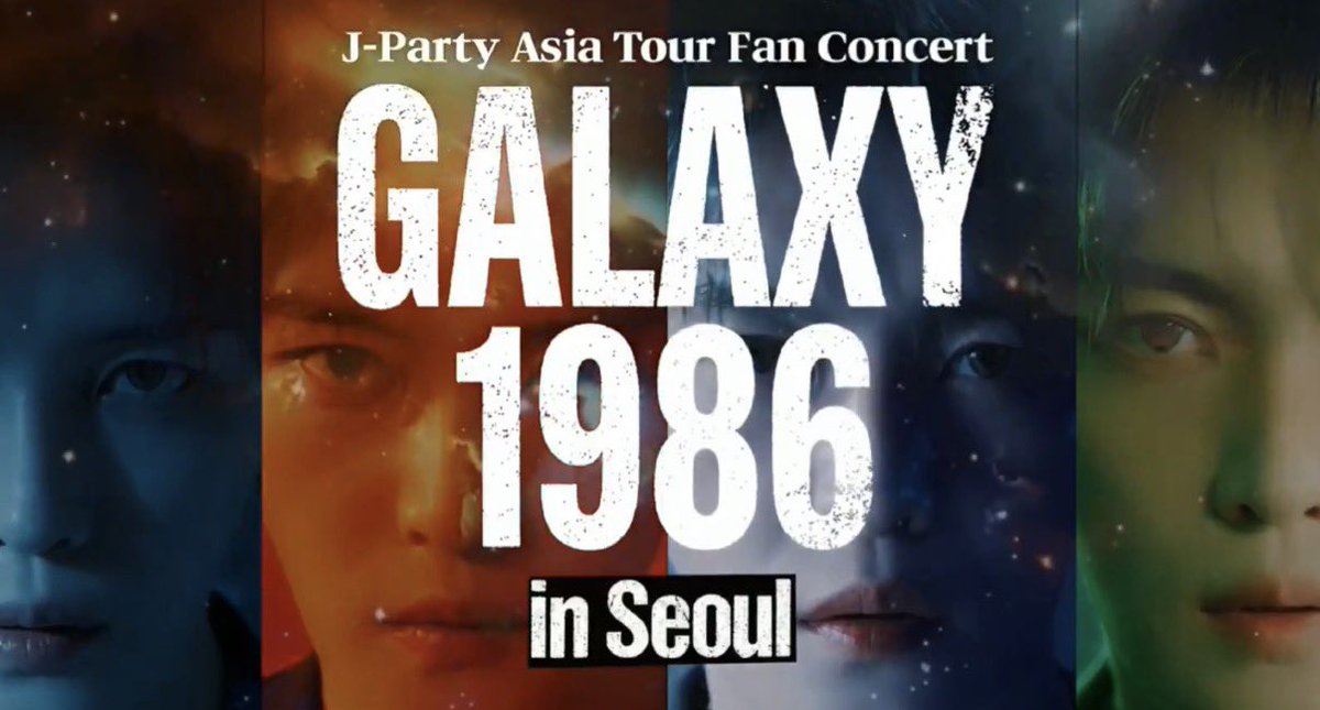 lovejjmore33's tweet photo. 2026 KIM JAE JOONG J-Party Asia Tour Fan Concert "GALAXY 1986" in Seoul

SETLIST

1. MAZE
2. Just Another Girl
3. Kiss B
4. One Kiss
5. All That Glitters
6. Dear J
7. Summer J
8. Glorious Day
9. 지켜줄게
10. 소년에게

#김재중 #JAEJOONG #ジェジュン #金在中
#GALAXY_1986 #J_PARTY https://t.co/Bf7YApTgti