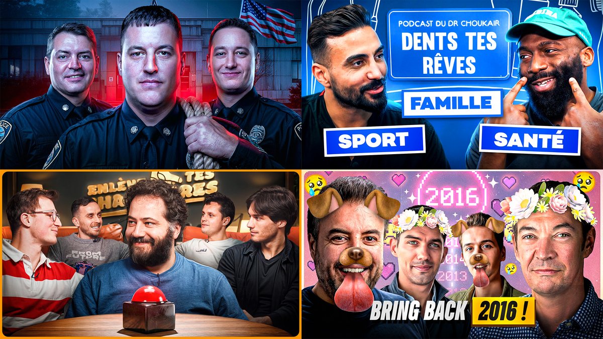 Quelques miniatures True crime et podcast