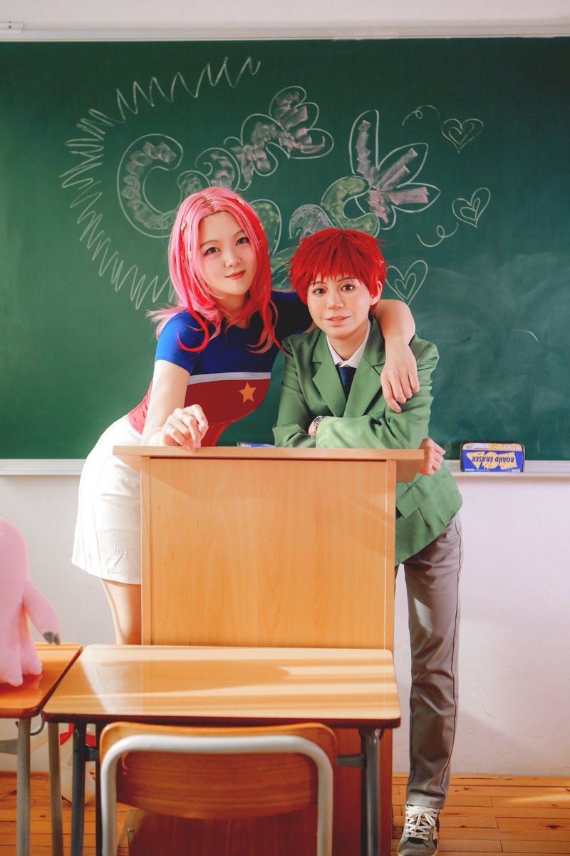 for_melonia's tweet photo. デジモンアドベンチャー02
파워 디지몬

💚이미나 - @chinoaka_cos 
💜장한솔 - @for_melonia 

📸 - @illuminate_A https://t.co/qNd94mwVDG