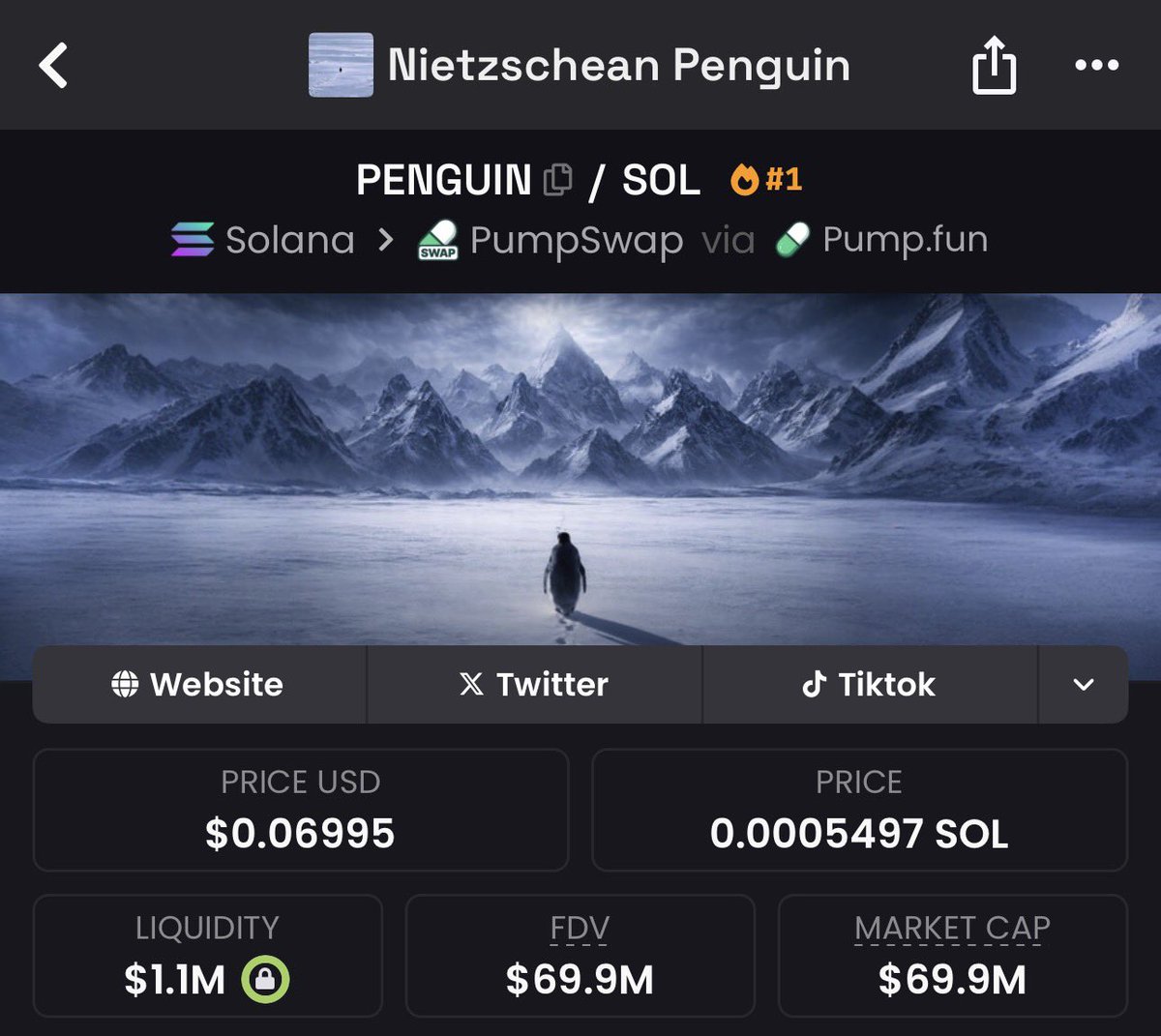 ByteWolfBTC's tweet image. The trench are soo back

$Penguin