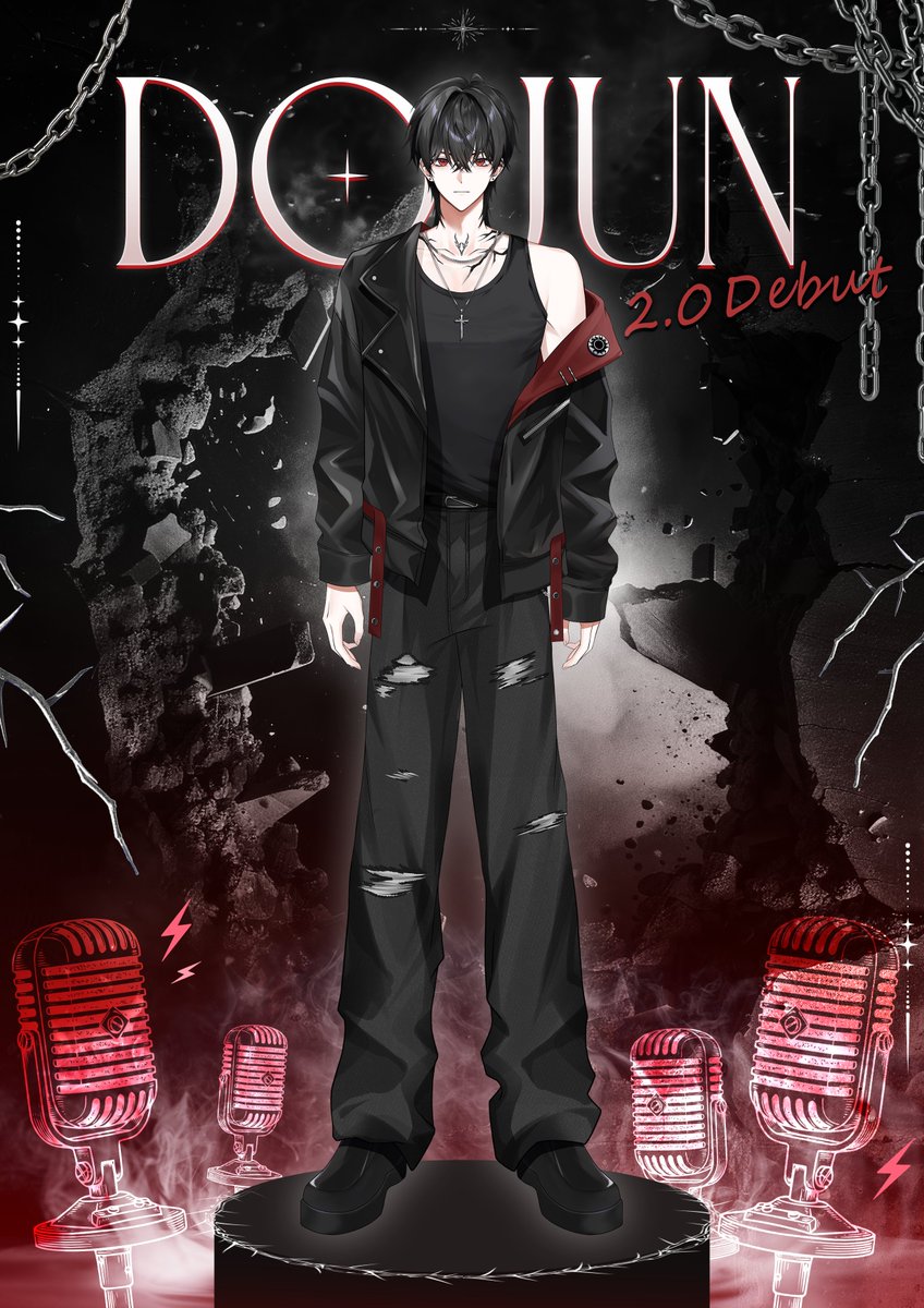 Dojun0220's tweet image. 400RT 감사합니다🖤 

많이 참여 해주셔서 감사합니다 . 
드디어 지금 모습으로 여러분을 만나네요😊

저를 다시 소개 하자면 노래,저챗,게임 등 방송을 하고 있는 도준 이라고 합니다☀

#버츄얼_데뷔 #버튜버_데뷔 #버츄얼 #버튜버