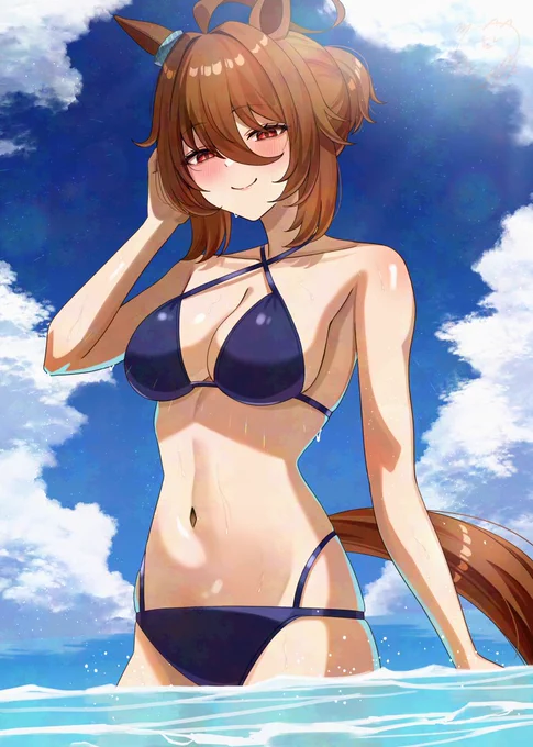 #くそ寒いので水着を貼る