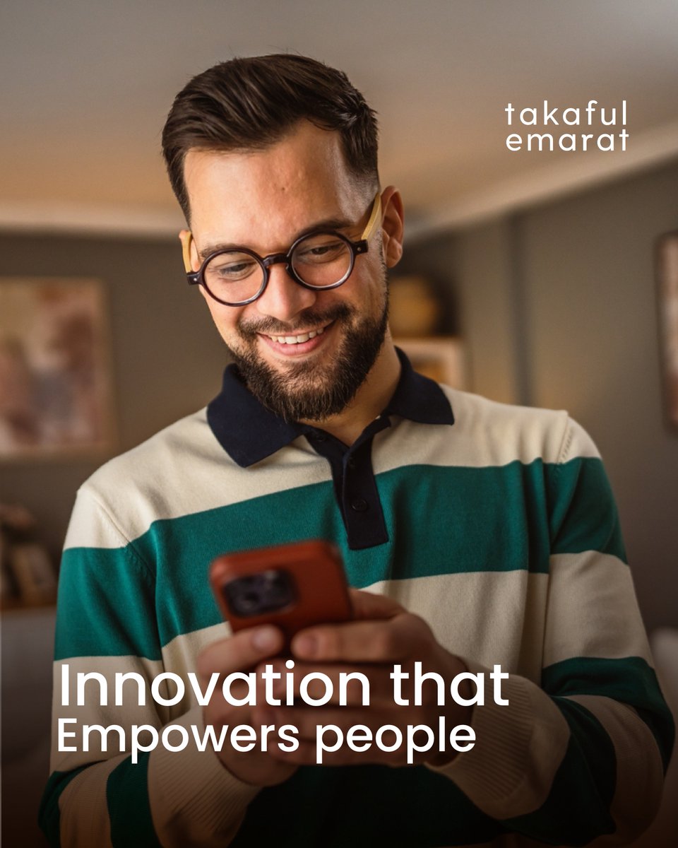 At Takaful Emarat, progress is shaped by thoughtful decisions, continuous growth, and strategic collaborations that support our long-term vision.

Discover how we are moving forward - with purpose, clarity, and confidence.
#TakafulEmarat #TakafulEmaratCorporate