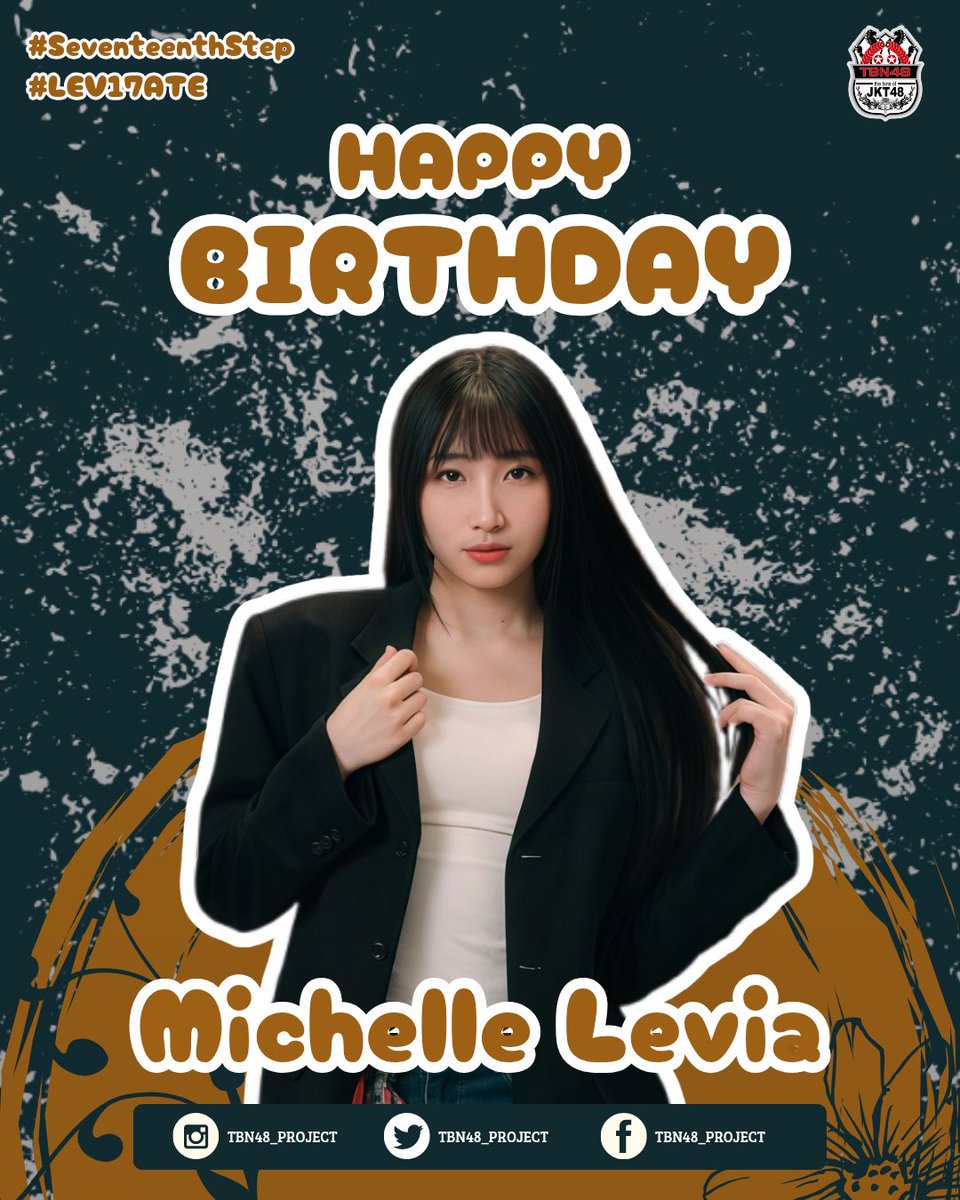 Happy sweet seventeen dedek <a href="/Levi_JKT48/">Michelle Levia</a> sudah memasuki masa remaja yang menyilaukan. Semoga selalu diberi kesehatan dan kelancaran dalam segala bidang. Dan semoga makin disayang fans kamu ya…. #SeventeenthStep
#LEV17ATE