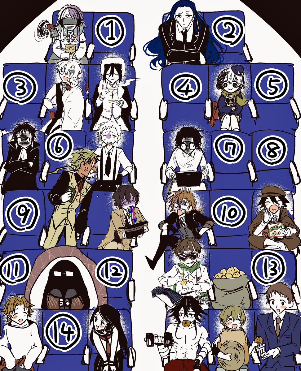 UTA200354's tweet image. どこに座りますか？