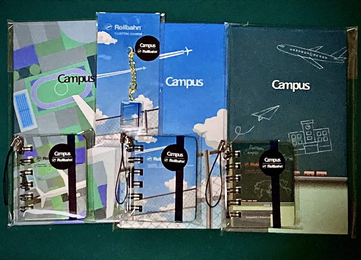 #じぃテレYCMT
#じじぃなテレビマン
#いまる民

 いまる民YCMT同好会　
会員番号〇〇のnoric です。
①Campus&amp;Rollbahnのコラボ、。
測量野帳とメモミクロです。
②2026年1月9日発売日から
③店舗を回ってコンプリート出来て良かった〜。
④空がイメージだったので、
そうだ❗️成田に行こう‼️
次回は‥