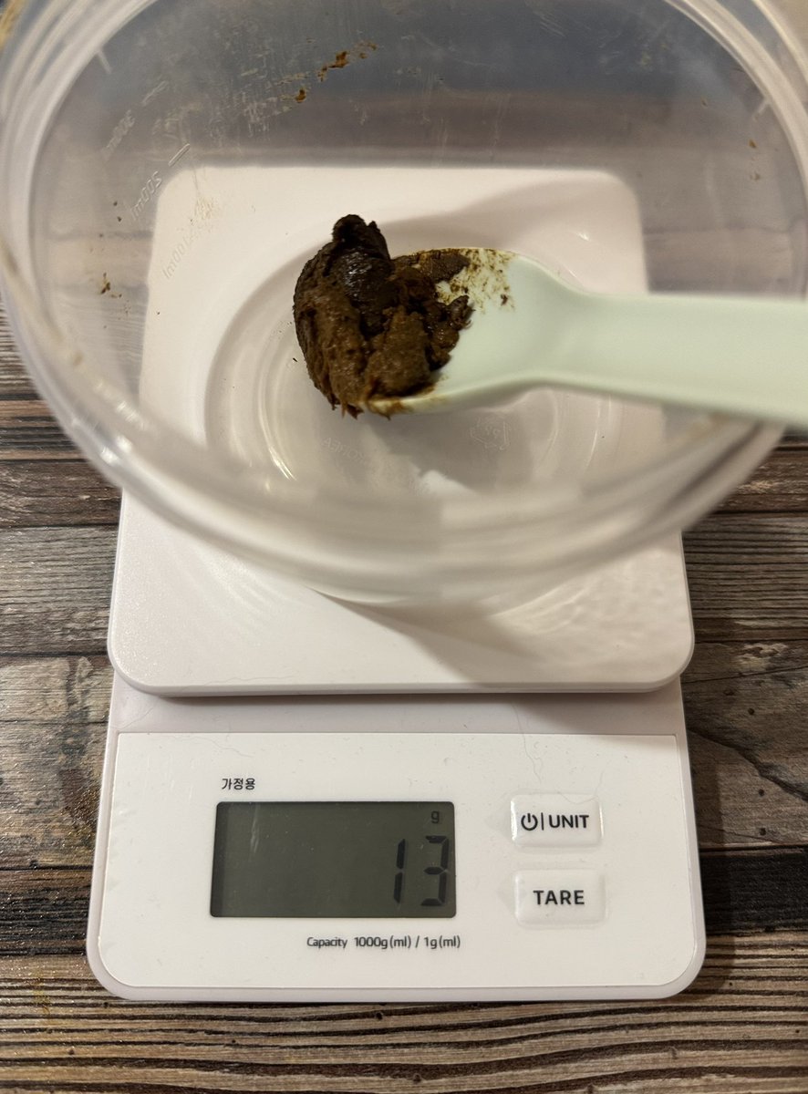 CoproManiacs's tweet photo. 통단���의 단맛, 대변 특유의 향과 감칠맛 모두 느껴지도록 단팥과 대변을 대강 3:1 정도의 비율로 섞어 보았습니다. (각자 취향에 따라 재료 비율을 조정하시면 될 것 같습니다) https://t.co/WPUnqT742N