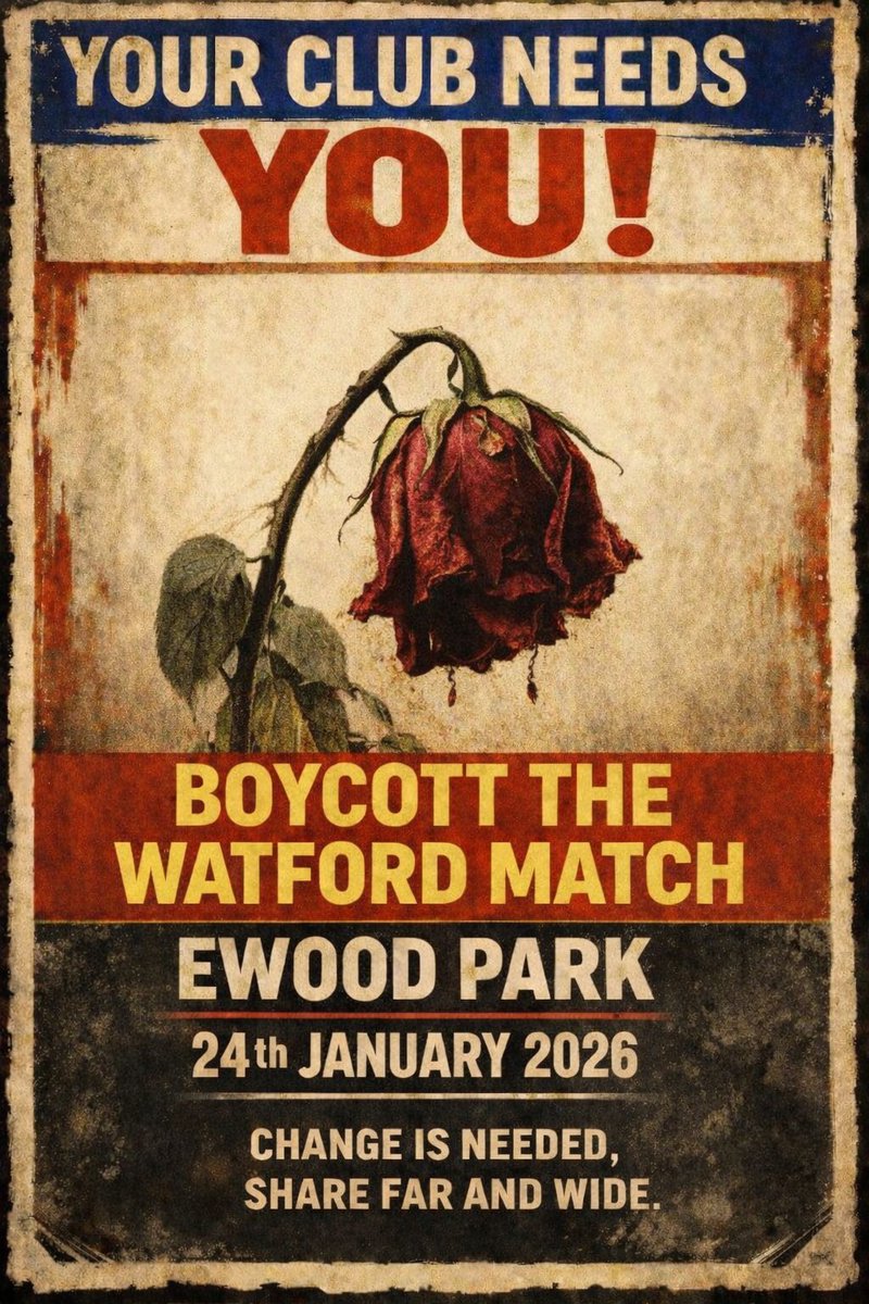 TheMachine1984's tweet photo. Boycott day is here!! Vote with our feet whilst we still can!! Boycott!! #venkysout #rovers #enoughisenough #turnoffthetaps https://t.co/6gakqL2zry