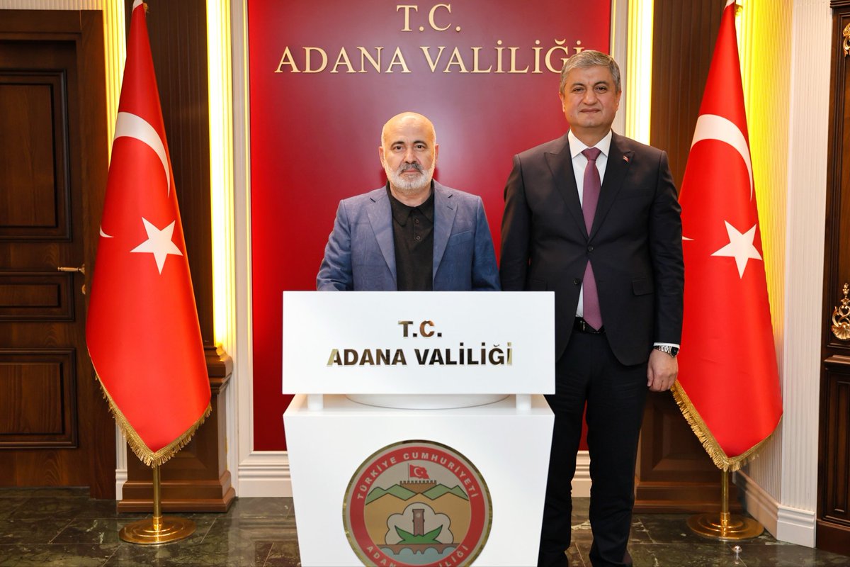 valiyavuz's tweet photo. İçişleri Bakan Yardımcımız Sayın Mehmet Sağlam'ı Valiliğimizde misafir ettik.

Cumhurbaşkanlığı Atama Kararnamesi ile Adana Valiliği görevine atanmam ve 19.01.2026 tarihinde görevime başlamam dolayısıyla gerçekleştirdikleri hayırlı olsun ziyareti için Sayın Bakanımıza teşekkürlerimi sunuyorum.

Adana'nın ve Adanalı hemşehrilerimizin huzuru ve güvenliği için 24 saat sahada olmaya ve çalışmaya devam edeceğiz. 

#İçişleriBakanlığı 
#MehmetSağlam
#tcadanavaliligi #ValiMustafaYavuz #Adana