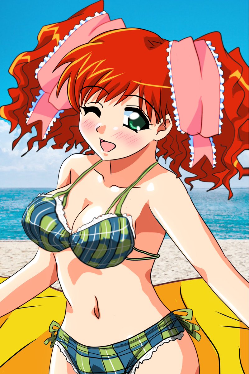 #くそ寒いので水着を貼る
再掲サターン版水着 