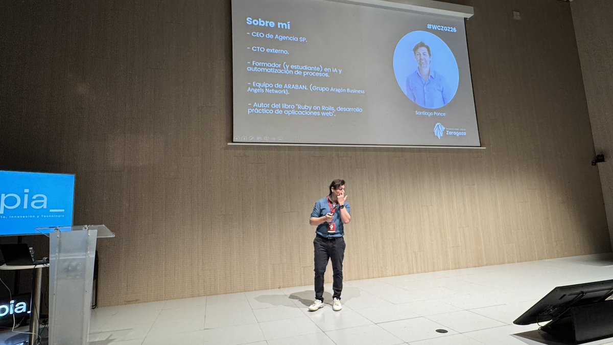 zaragozawp's tweet photo. ¿Qué ideas locas ha realizado 
@santipm_dev con #WordPress?

#WCZGZ26 https://t.co/HOfMmXJdjw