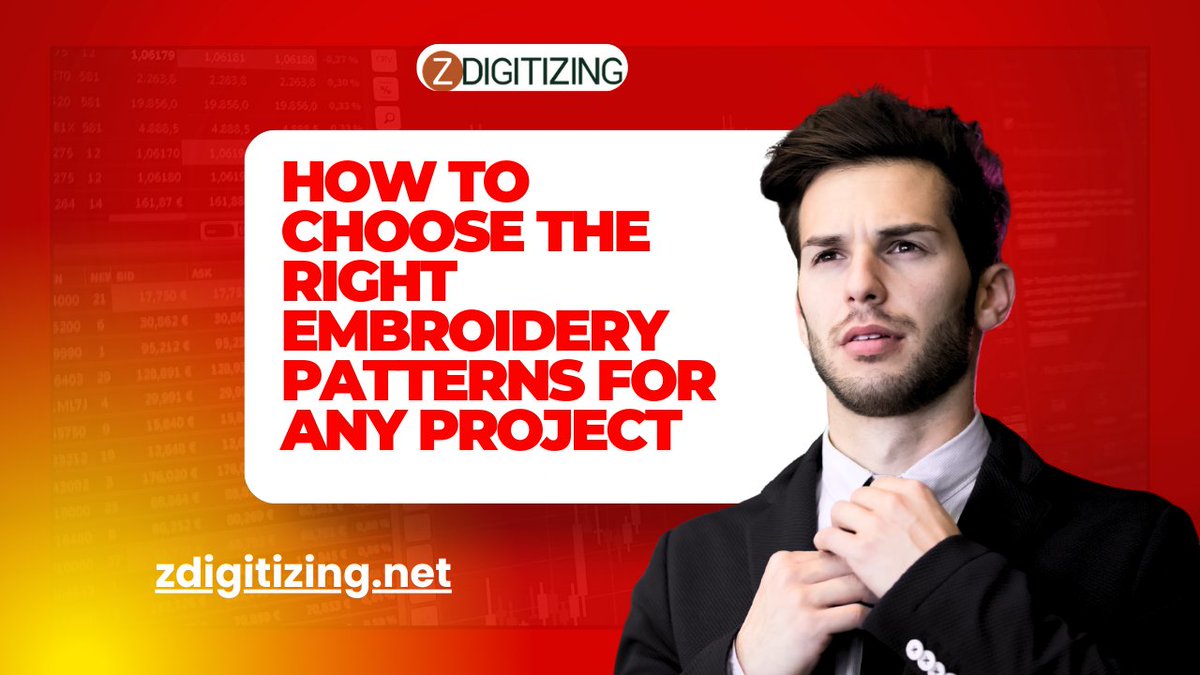 emservices74992's tweet image. How to Choose the Right Embroidery Patterns for Any Project 🧵✨

Choosing the right embroidery patterns can make all the difference in your stitching results. 

Read more here ➤ community.startuptalky.com/articles/post/…

#EmbroideryPatterns #CraftTips #Zdigitizing #EmbroideryDesignsOnline