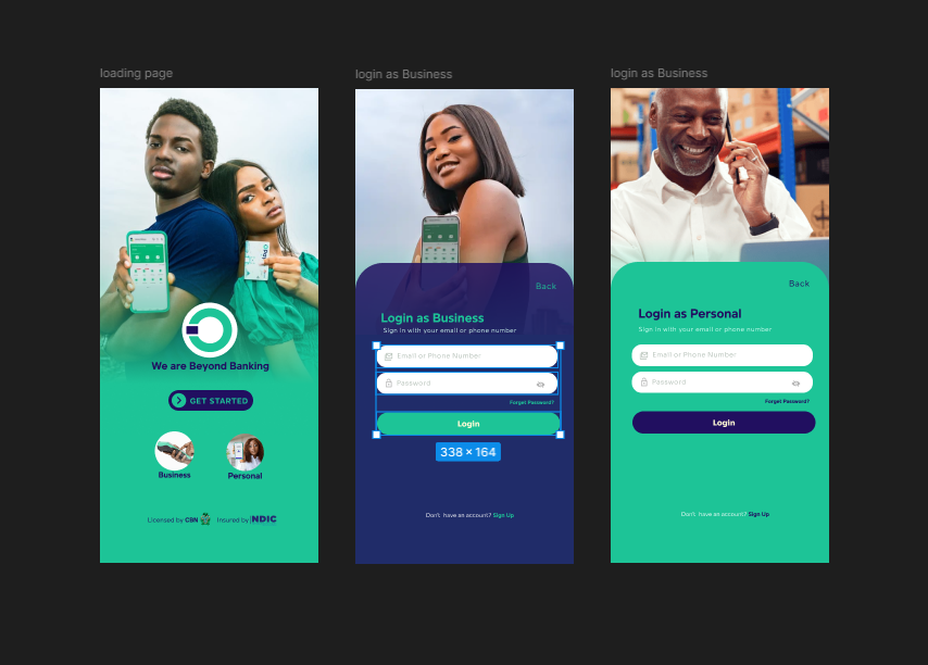 ProzartG's tweet photo. Day 1/30 of
my UI/UX 30 Days Challenge:
I redesigning the OPay  app login to merge OPay  and @opaybusiness  features into a single application, eliminating the need for separate downloads.
#prozartbrandagency #opay #ProductDesign #UI #30dayschallenge #designjourney #productdesign https://t.co/wy99MNHQQN