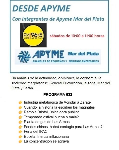 ebruzetta's tweet photo. Hoy sábado de 10 a 11hs DESDE APYME por la 96.5. También nos podés escuchar en: https://t.co/aXhSO6ez7b https://t.co/OSKziixnZY