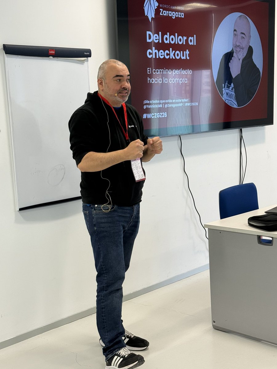 WordPress Zaragoza tweet media