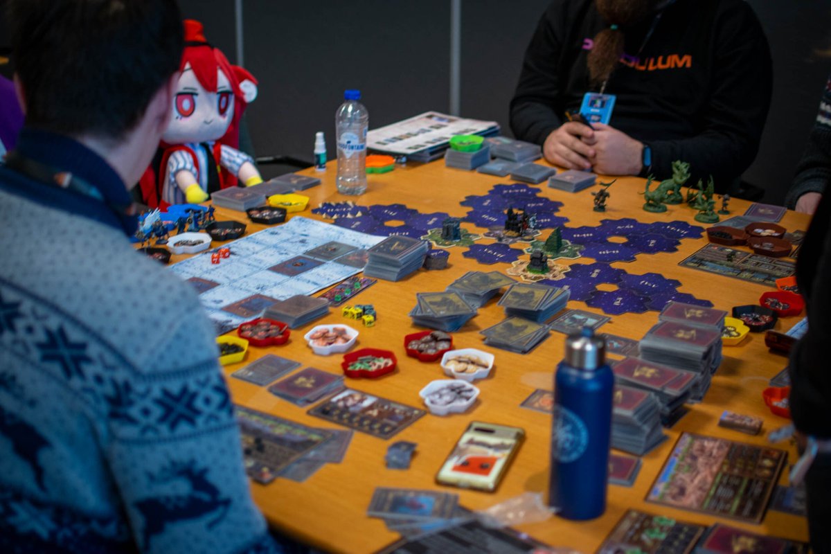 Thanks to our lovely community, our boardgame pile is growing every event!

Come try some!

Think you've played them all?

We're sure you'll find something new!

📸 : Rhass

#BSGPlus2026