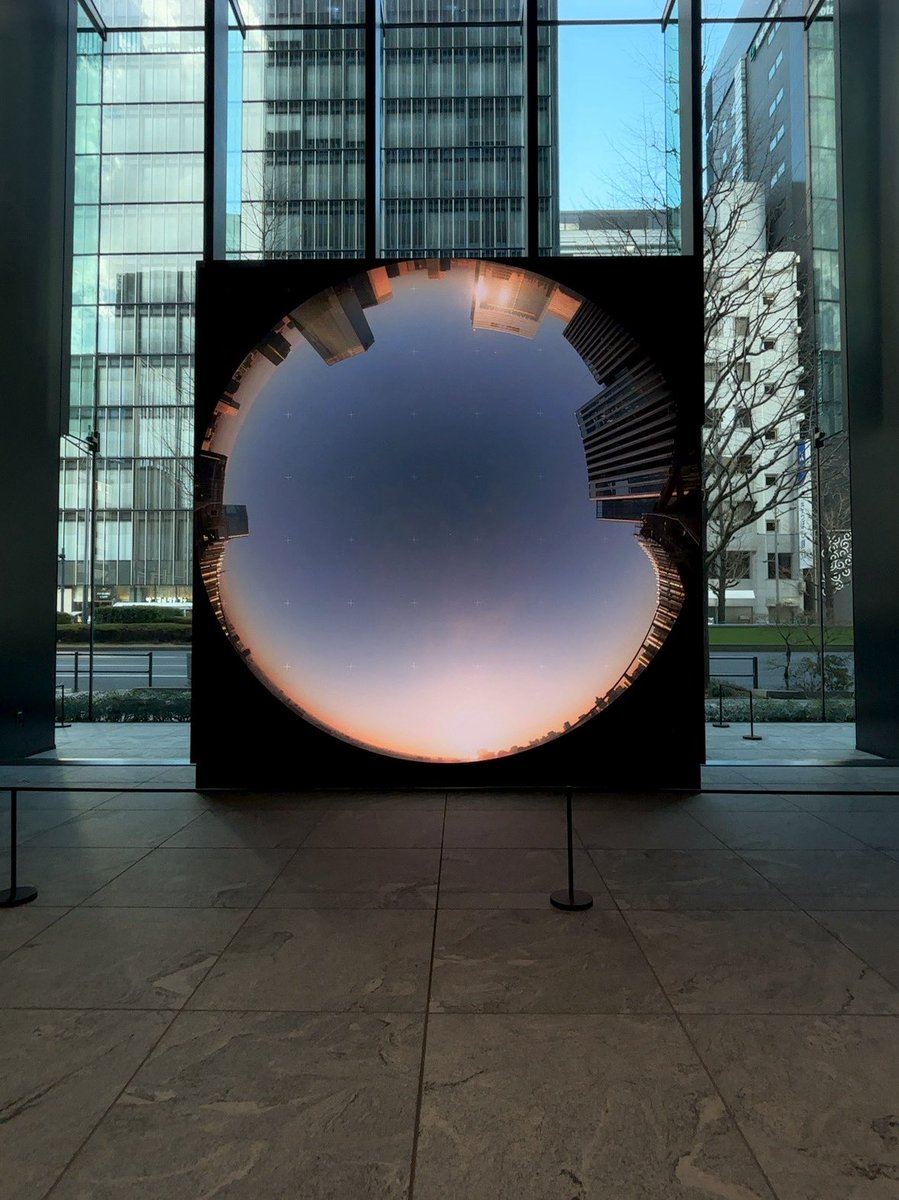 nm5_______'s tweet image. 📍アーティゾン美術館
建築として好きで、行くたびにワクワク⭐️DUMB TYPEの作品期間限定であるよ〜。4枚目は2021年の写真でまだ隣のビルが建設中。