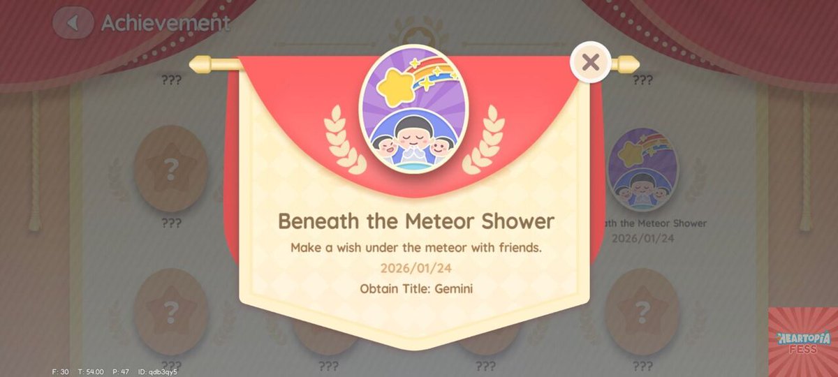 Heartopia Fess tweet media