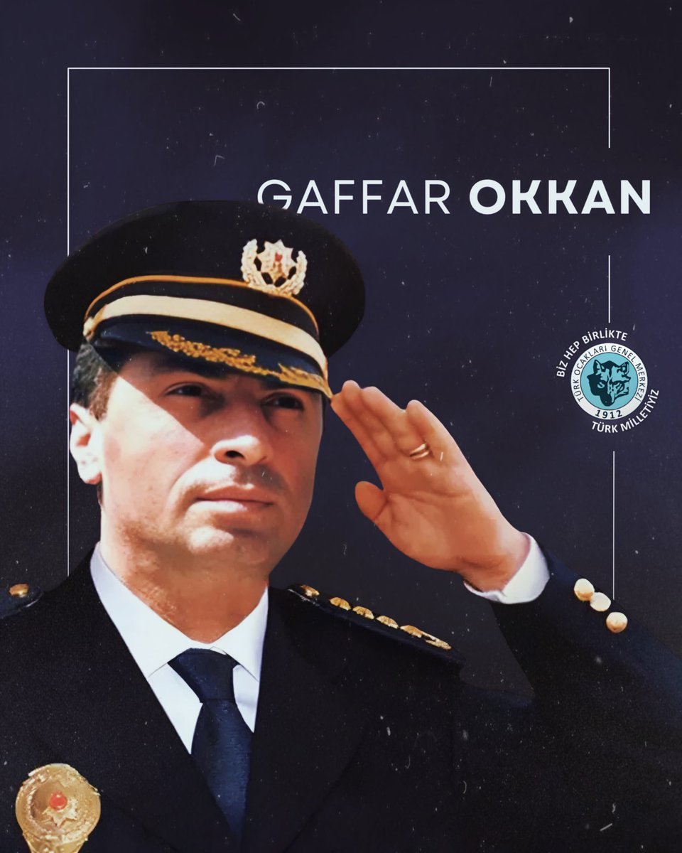 24 Ocak 2001 tarihinde Hizbullah terör örgütü tarafından uğradığı suikast sonucu şehit olan Diyarbakır Emniyet Müdürü Ali Gaffar Okkan’ı rahmetle anıyoruz. 🇹🇷