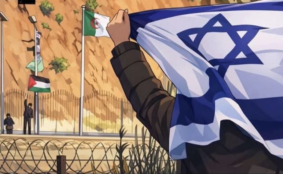 _argaz15's tweet photo. Les israéliens d��Afrique 🇲🇦🐒 #Maroc #sioniste #maroki #provocation #frontiere https://t.co/mSTNsTnEPQ