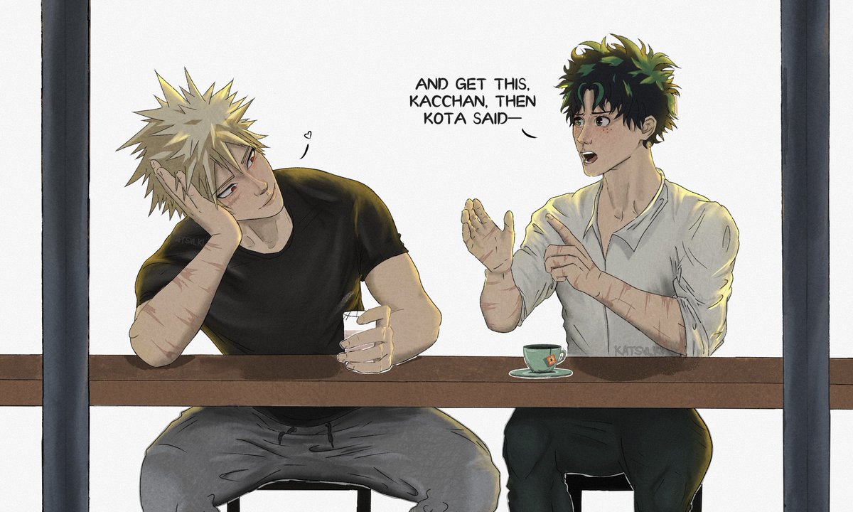 katsvlki's tweet photo. after work gossip, no bg ver
#bkdk #bakudeku #mha https://t.co/JLDTYST9wV