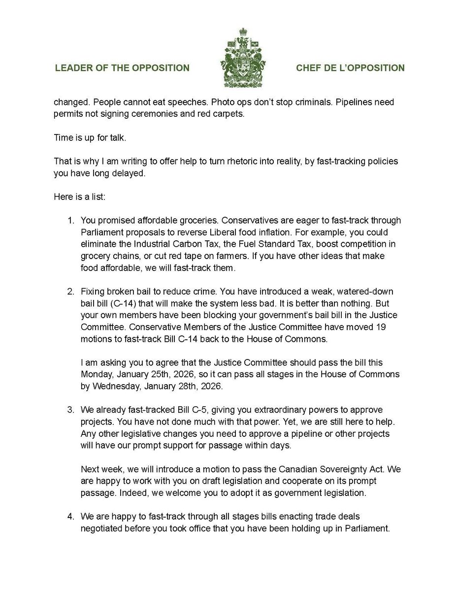 PierrePoilievre's tweet image. Prime Minister,

After nearly a year in office, it's time to move from rhetoric to results. 

To make Canada affordable &amp;amp; autonomous, safe &amp;amp; self-reliant.