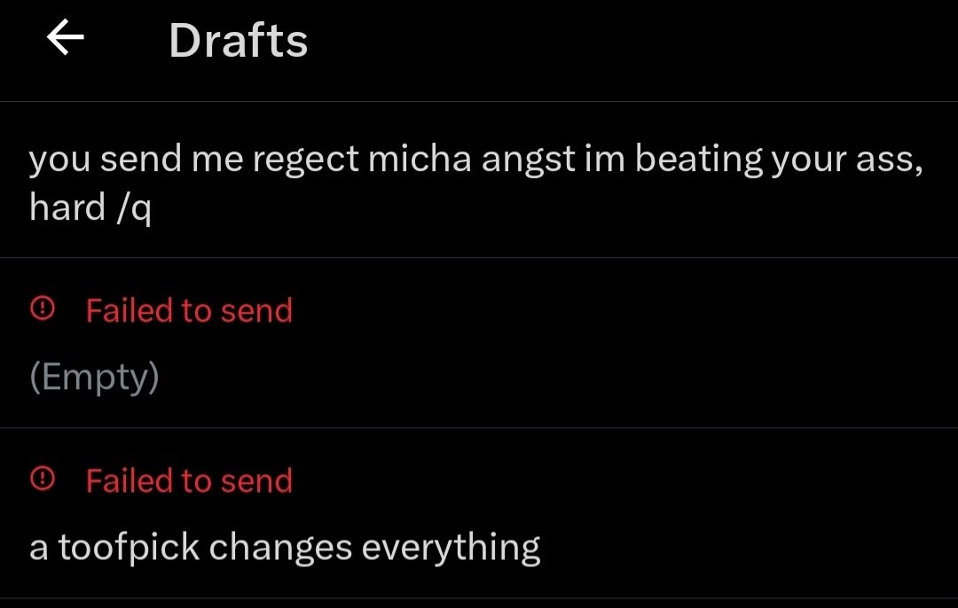 REGECTIUM's tweet image. big things going on in my drafts