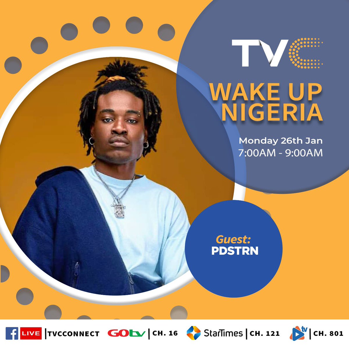 THEPDSTRN's tweet photo. breaking down MOSHOOD on TVC on Monday.
tune in eje
#Moshood #KetuWa #ABiNiBi 🪔 https://t.co/LwY2UJKkaI