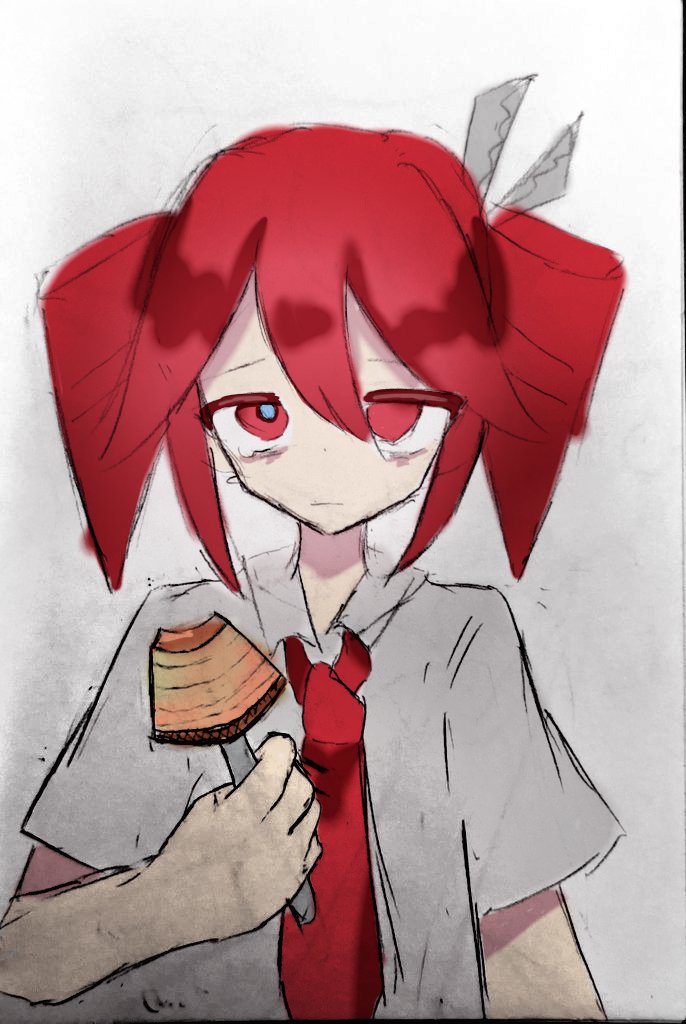 A_Moruna's tweet photo. どうしてどうして私だけ？
#バゥムクゥヘン・エンドロゥル https://t.co/s5y7exUNUM