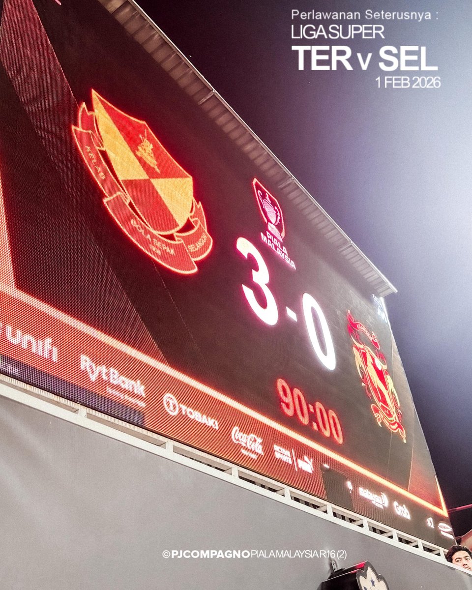 Ambience 

Kemenangan yang melayakkan diri ke suku akhir. Seterusnya, kita akan ke Kuala Terengganu. Pantas tekan link di bio untuk mengawal kebanggaan.

#SengajaAkuDatangKeKotamu
#LongLiveLocalFootball