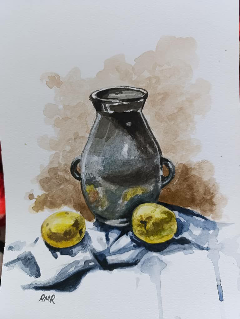 reyhane_rmr's tweet photo. My first time using watercolors
-RMR-
#WatercolorArt #drawing https://t.co/WTIKHPP3xX