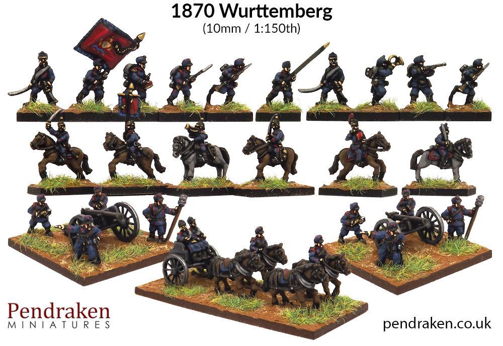 pendraken's tweet photo. In 1866, Württemberg fought alongside Austria in the Austro-Prussian War, before joining with Prussia and other German states to fight France in the Franco-Prussian War of 1870. https://t.co/tFFmfc0Hlj #saturdayshowcase https://t.co/QskXhmZI3g
