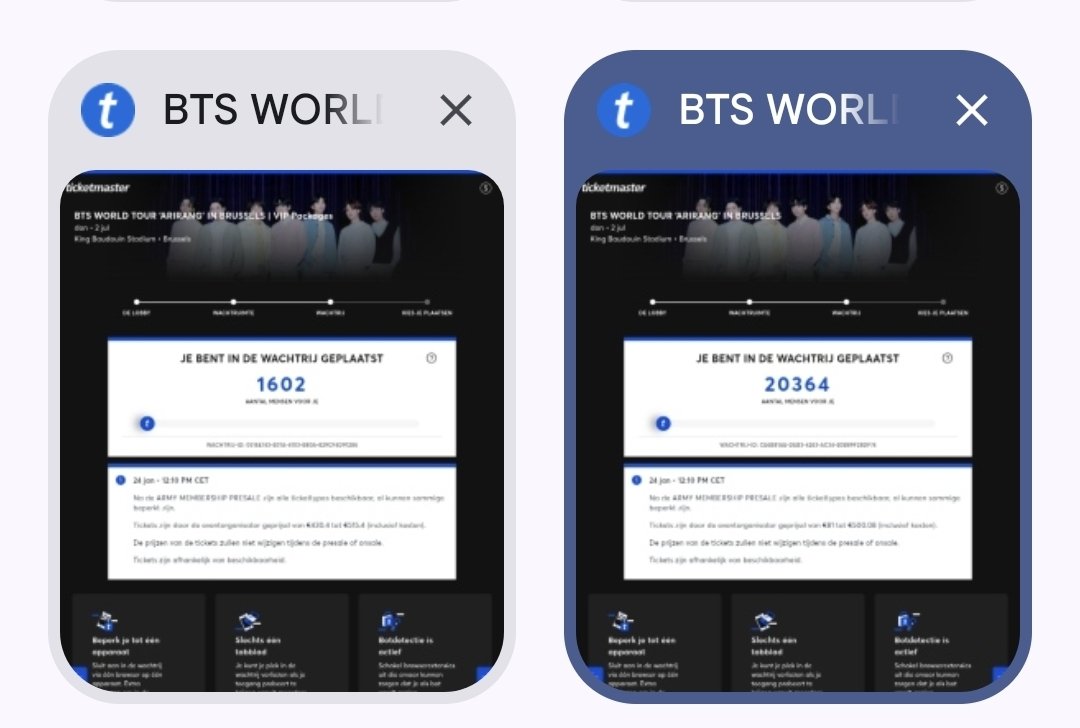 Yeah, that seated vip is not going to happen 😭