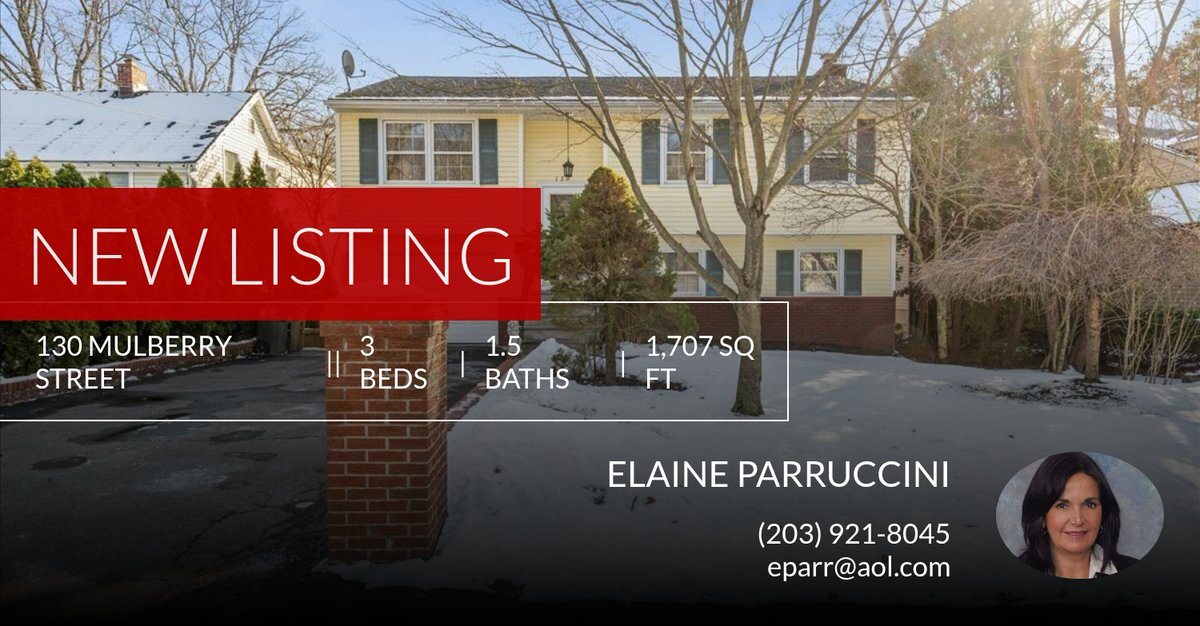 EParruccini's tweet photo. 📍 New Listing 📍 Take a look at this fantastic new property that just hit the market located at 130 Mulberry Street in Stamford. Reach out here or at (203) 921-8045 for more information

Elaine Parru... https://t.co/RBdNnCZ1Xf https://t.co/Jz5iulUfiN